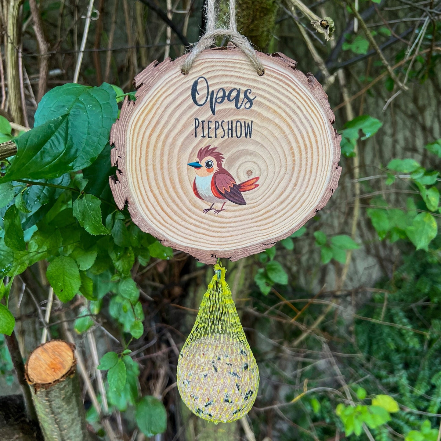 Opas Piepshow Meisenknödelhalter - UV-Druck