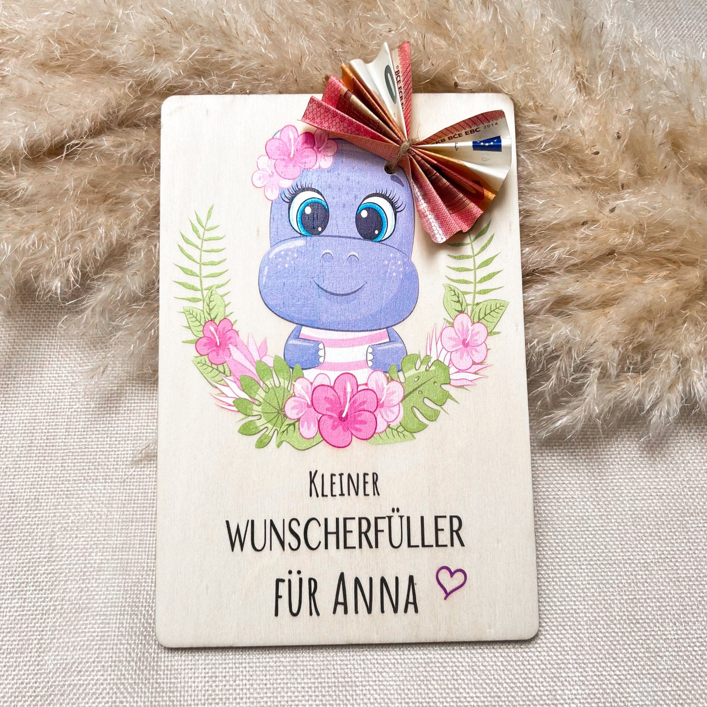 Geldgeschenk für Kinder personalisiert mit Name Wunschefüller, Geschenk zur Babyparty, Geburtstag oder Weihnachten Geldgeschenk Taufe 1
