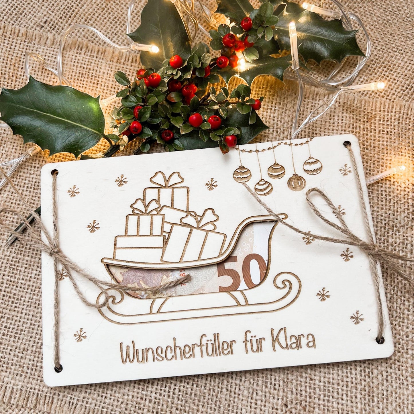 Geschenkkkarte Weihnachten