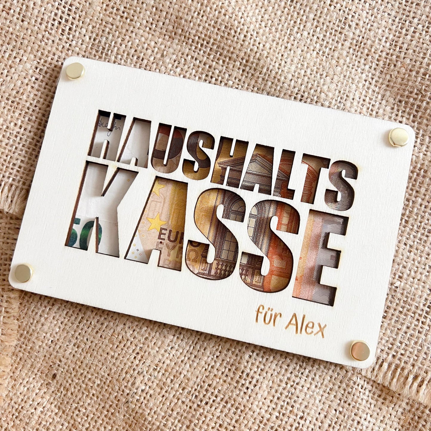 Geschenkkarte - Haushaltskasse