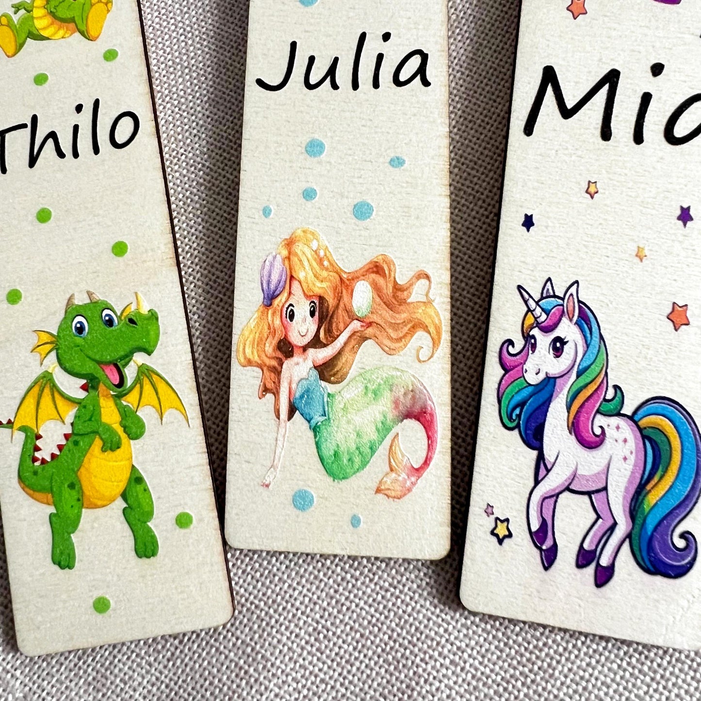 Lesezeichen für Kinder - UV-Druck