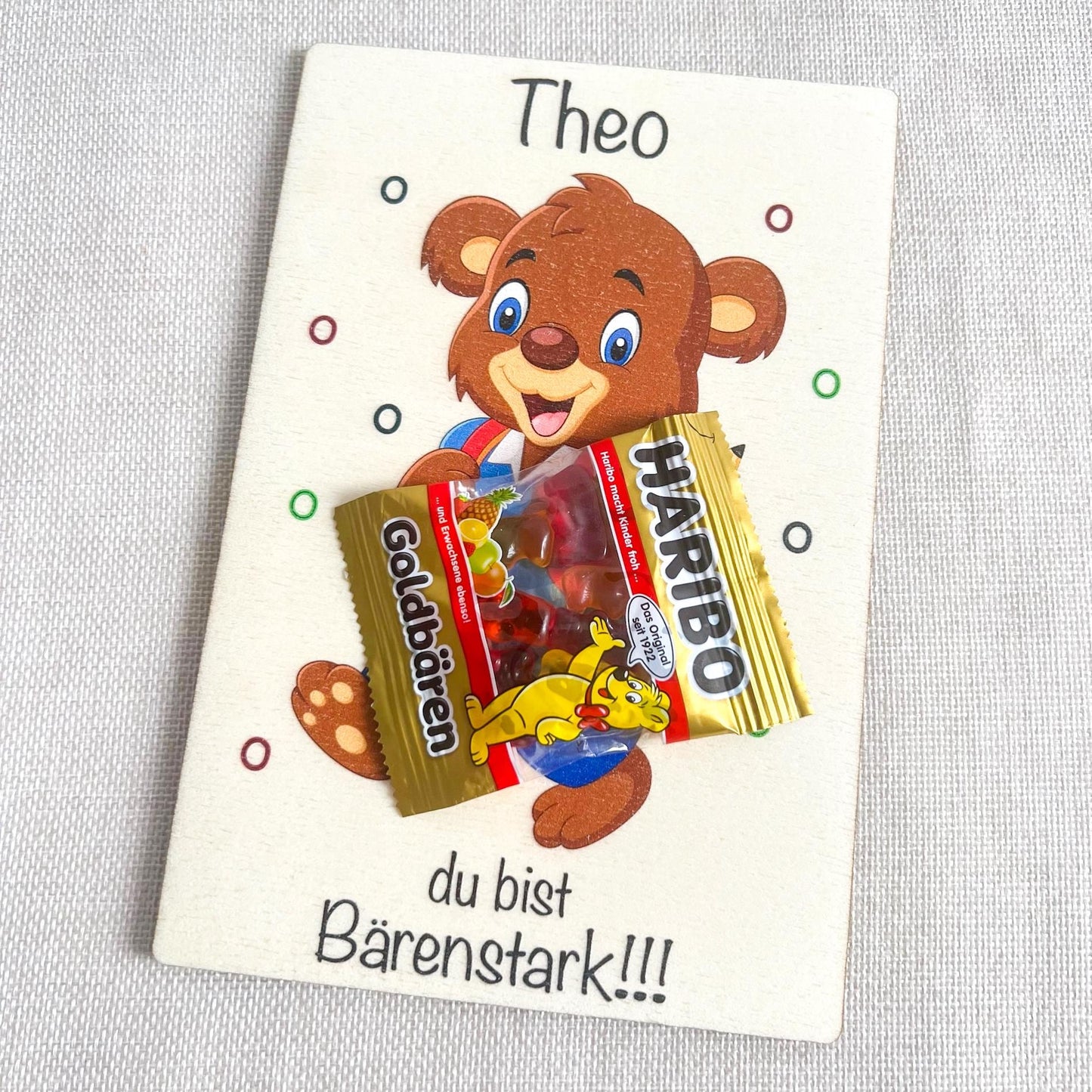 Geschankkarte Einschulung - UV-Druck