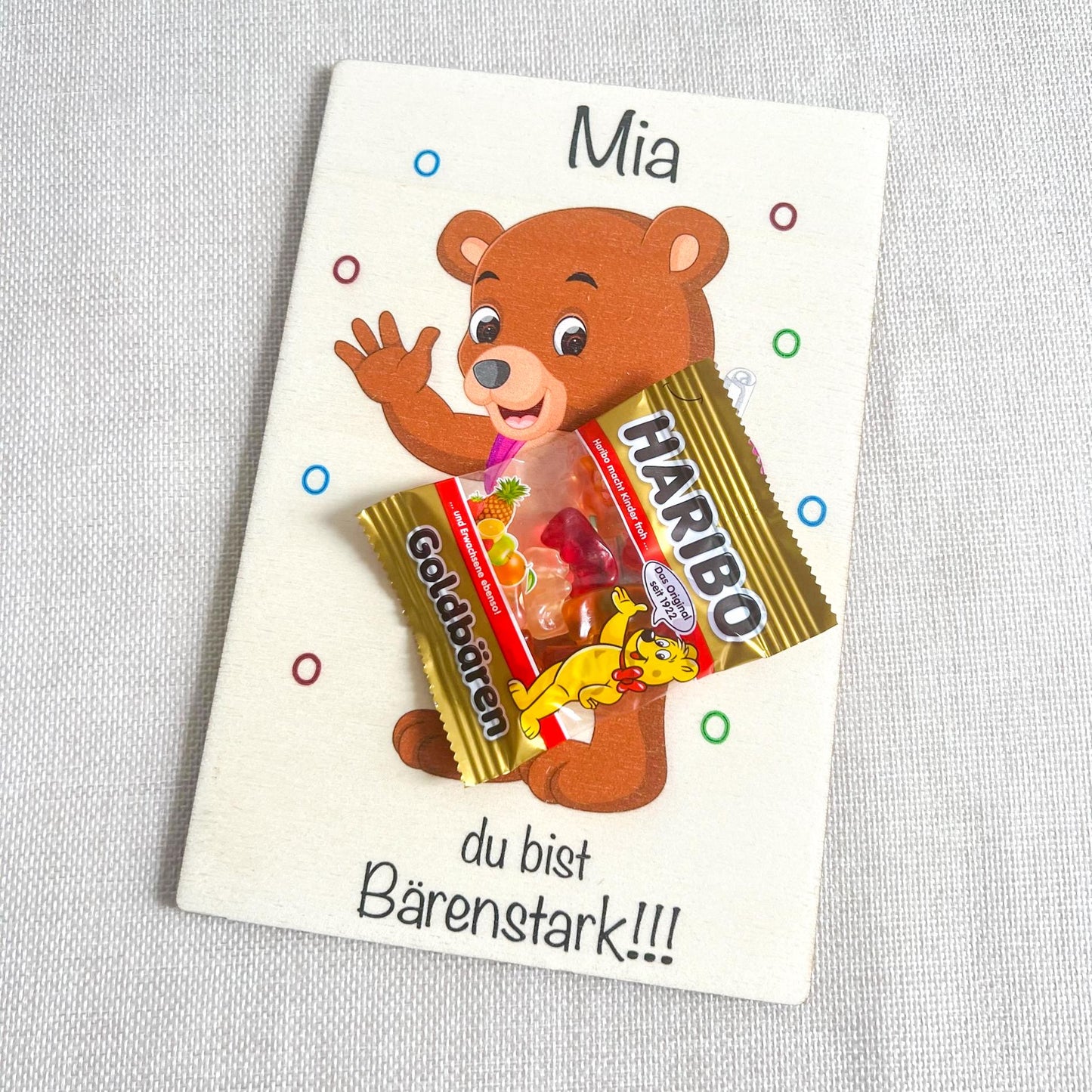 Geschankkarte Einschulung - UV-Druck