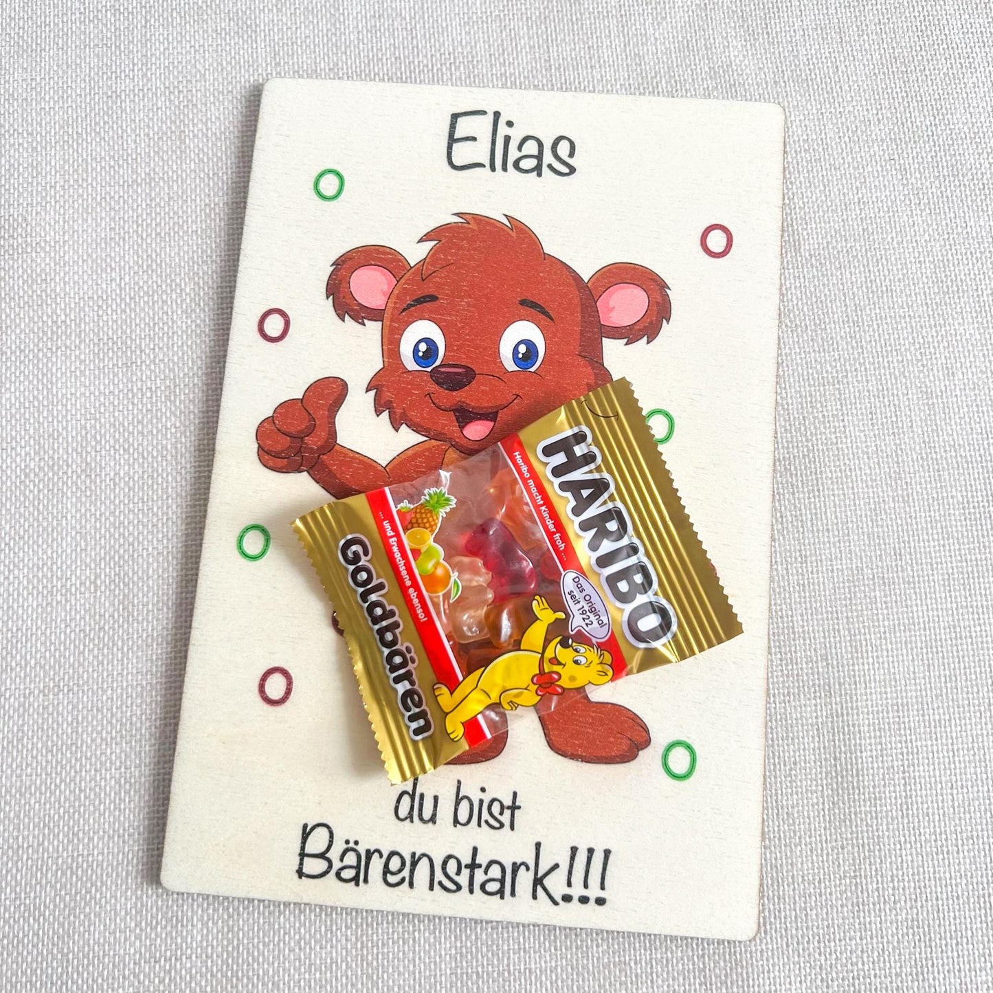 Geschankkarte Einschulung - UV-Druck