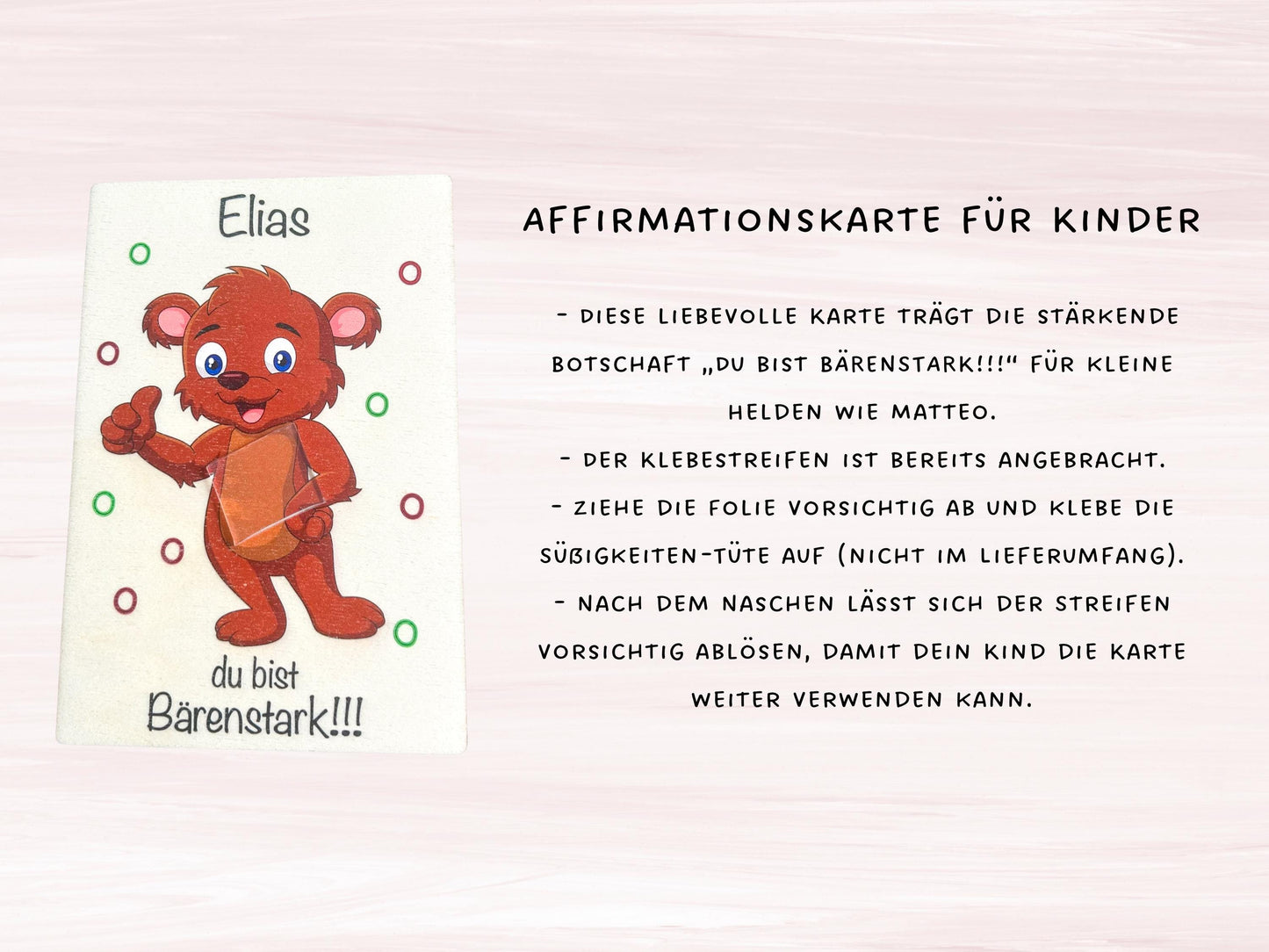 Geschankkarte Einschulung - UV-Druck