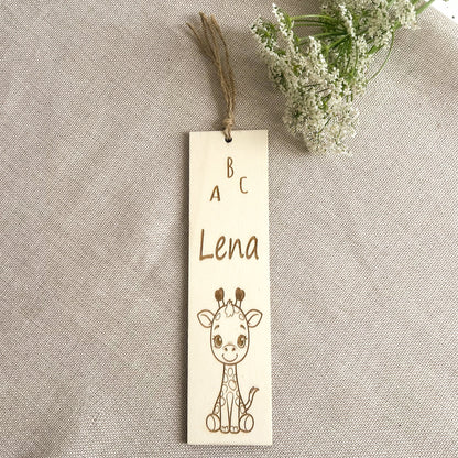 Lesezeichen für Kinder - Tiere