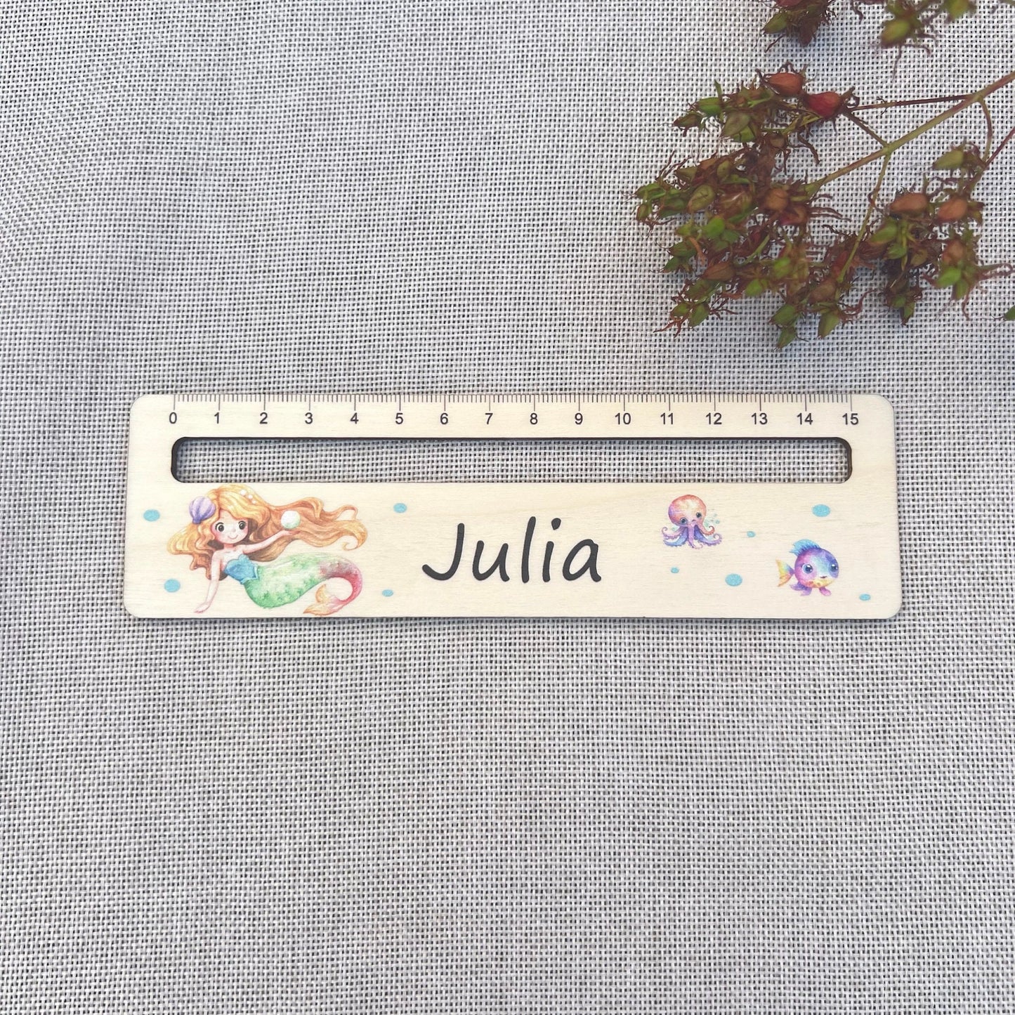 Lesehilfe mit Lineal - UV-Druck