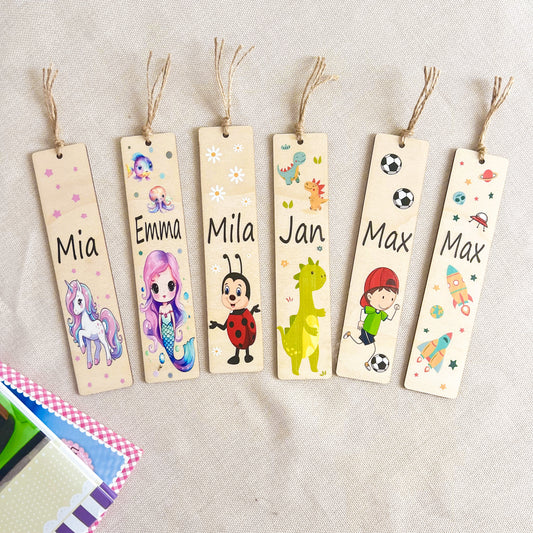 Lesezeichen für Kinder - UV-Druck