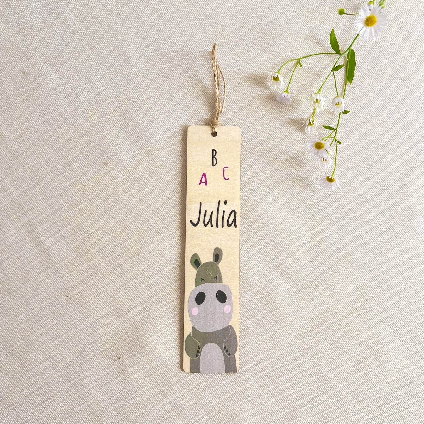 Lesehilfe mit Lineal - Tiere - UV-Druck