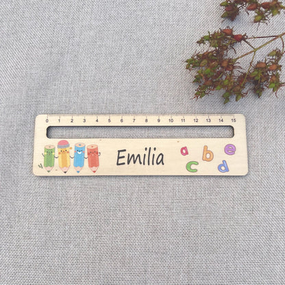 Lesehilfe mit Lineal - UV-Druck