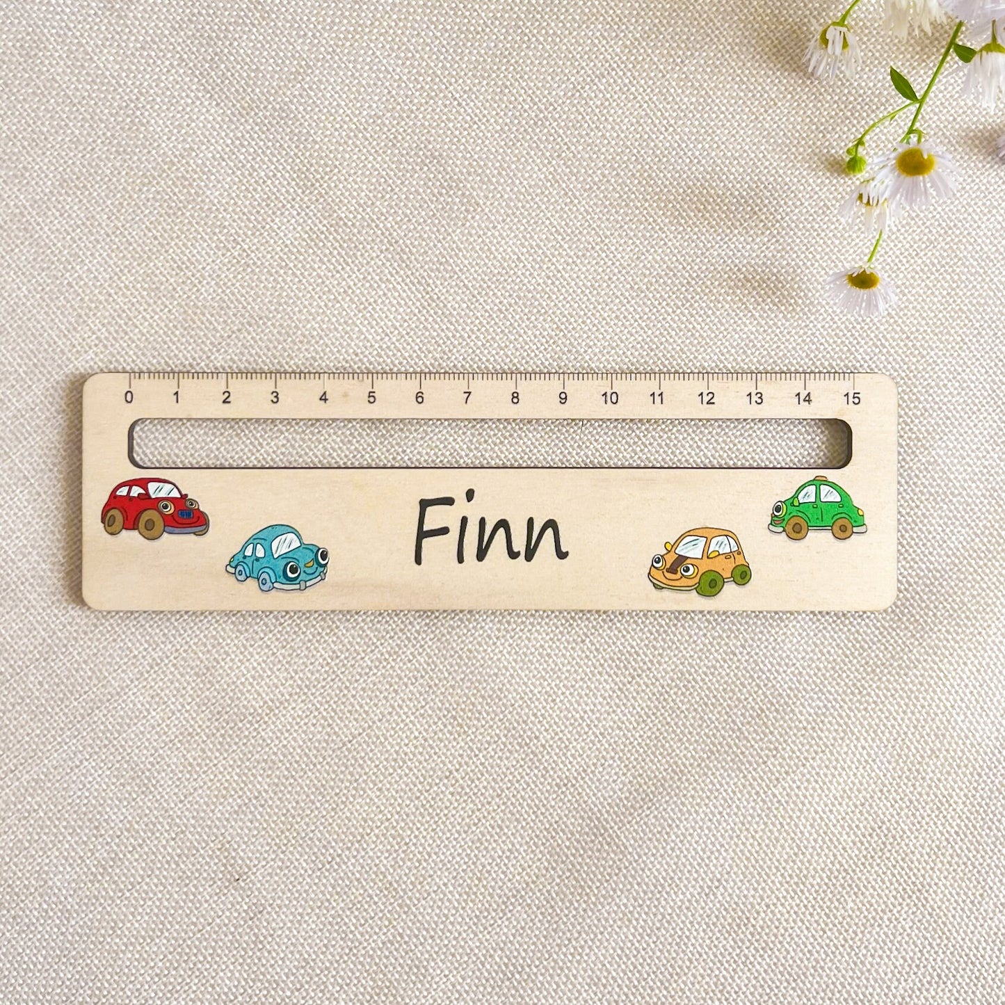 Lesehilfe mit Lineal - UV-Druck