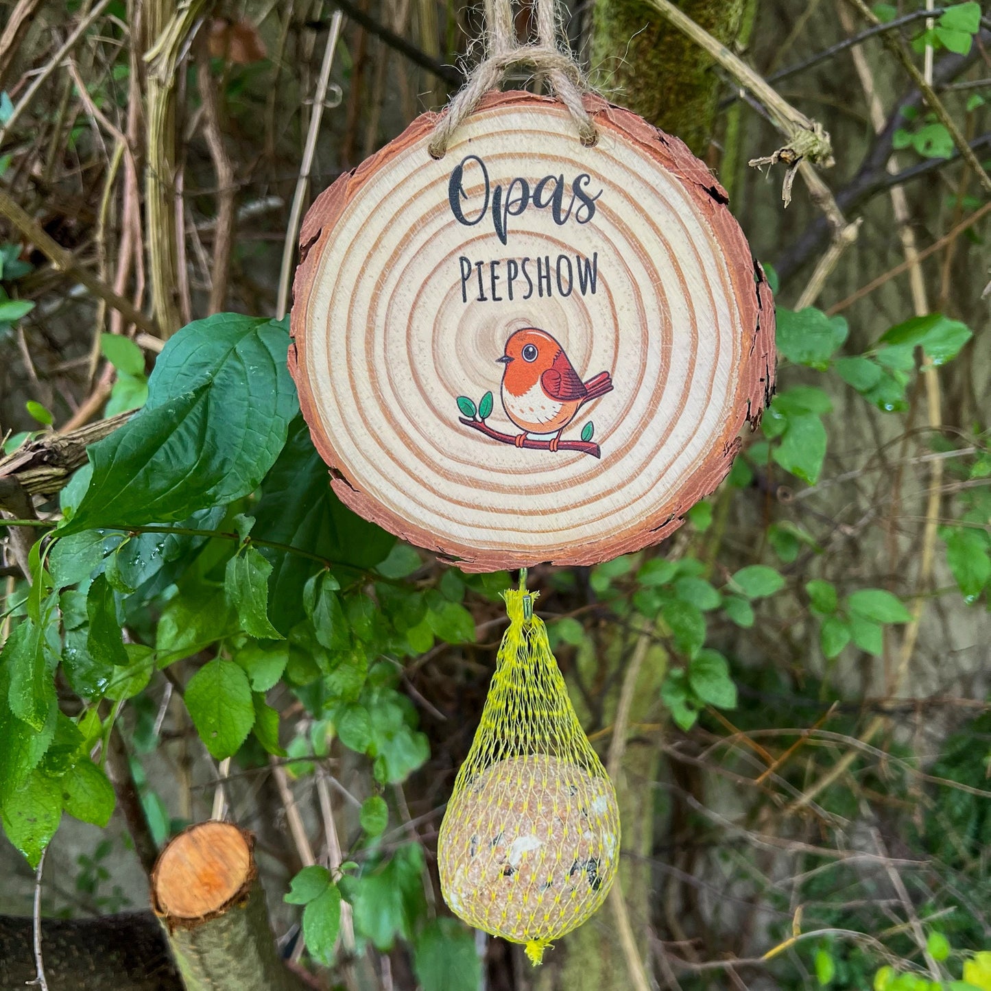 Opas Piepshow Meisenknödelhalter - UV-Druck