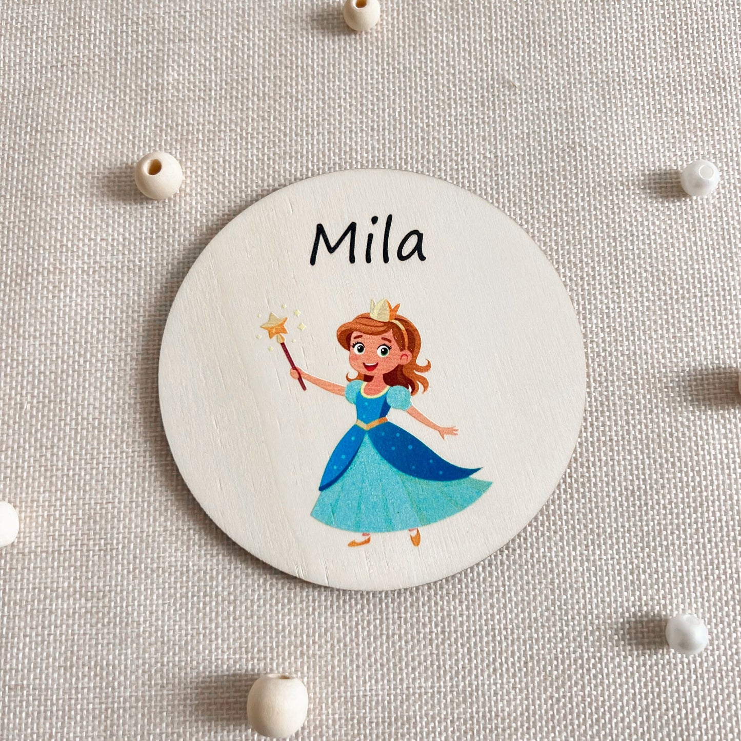Untersetzer aus Holz für Kinder - UV-Druck