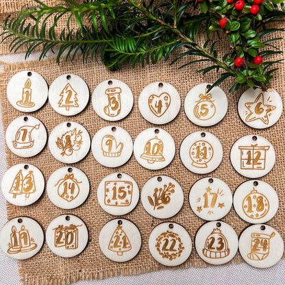 Adventskalender für Kinder - Motiv Auto
