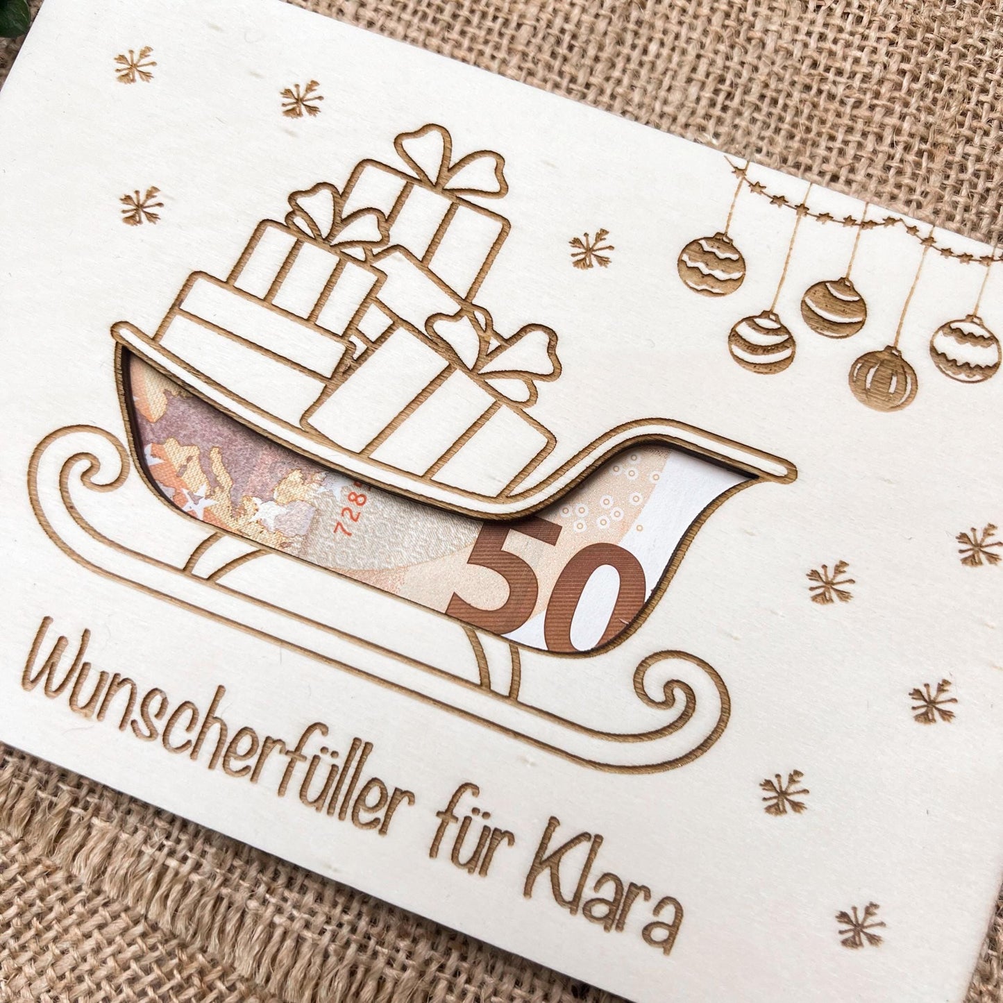 Geschenkkkarte Weihnachten