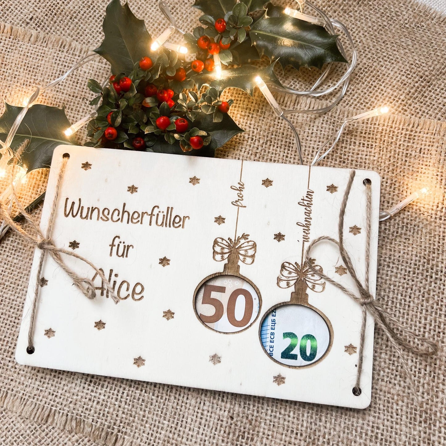 Geschenkkkarte Weihnachten