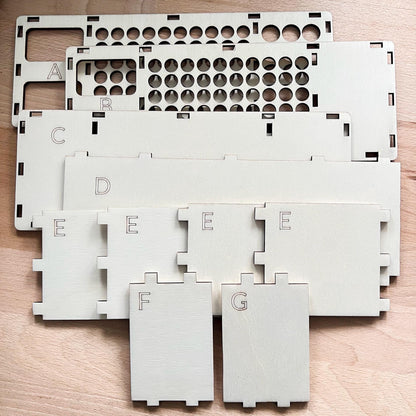 Organizer für Cricut Maker für den Schreibtisch - Werkzeughalter für Cricut Explore - Halter für Plotter Messer, Stifte und Zubehör